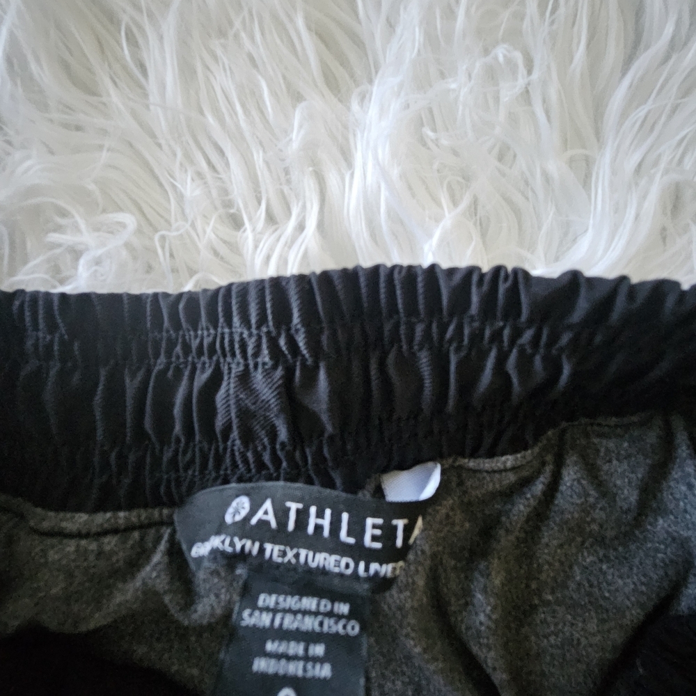Athleta Charcoal and Black Lounge Pants - Picture 3 of 4